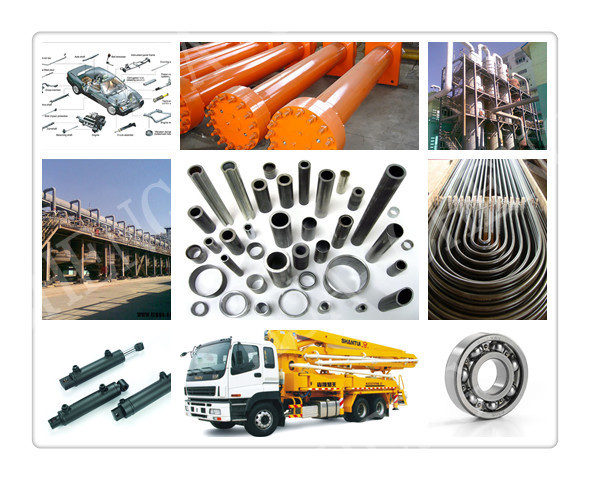 Tube en acier d'incidence ronde d'ASTM A295 52100 SAE 52100, tubes épais d'acier inoxydable de mur